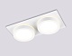 встраиваемый светильник ambrella light gx53 acrylic tech techno spot tn52423