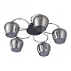 потолочная люстра arte milano amalfi 321508/5 cr+bk