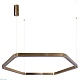 подвесной светодиодный светильник loft it titanium 10243xl gold