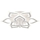 потолочная люстра natali kovaltseva cascade led lamps 81158