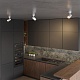 накладной спот с переключателем цв. температуры novotech over selene 359928