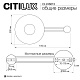 настенный светильник citilux mares cl246013