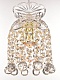 подвесной светильник bohemia ivele crystal 14781p/11 g balls