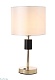 настольная лампа crystal lux maestro lg1 gold