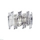 настенный светильник delight collection crisiante mb22020110-2a chrome