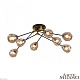 потолочная люстра arte milano amalfi 252588/8 br