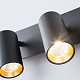 спот eurosvet 20066/2 led черный/золото