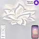 потолочная люстра natali kovaltseva olimp led smart 84005