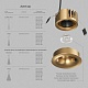 встраиваемый светильник denkirs shine glow dk2430-sb