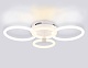 потолочная люстра ambrella light acrylica original fa3811