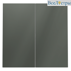 Клавиши для выключателя/переключателя двухклавишного Voltum S70 (титан) VLS000306