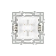 заглушка для розетки arlight sct-mgg-pl-wh 044892