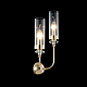 бра crystal lux secret ap2 gold