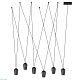 подвесной светодиодный светильник loft it blackout 10357/6