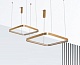 подвесная люстра italline it013-6024 gold 3000k