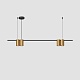 подвесной светильник denkirs orbit dk4061-bk+sg