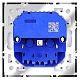 розетка встраиваемая voltum s70 с заземлением и защитными шторками, 16а, с usb, a+a, (белый глянцевы vls040401