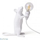 настольная лампа mouse lamp standing usb seletti