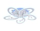 потолочная светодиодная люстра ambrella light original fa512