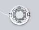 встраиваемый светильник ambrella light techno spot gx standard tech tn51810