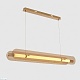подвесной светильник crystal lux amarillo sp70w led brass