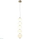подвесной светодиодный светильник natali kovaltseva loft led lamps 81100/5c gold white