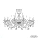 подвесная люстра bohemia ivele crystal 105/12/360 ni