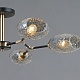 люстра на штанге illumico il0272-6csq-25 bk ab trento
