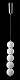 подвесной светильник crystal lux desi desi sp5 chrome/white
