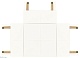 коннектор т-образный эра trm-s5-ct wh б0059025
