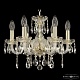 подвесная люстра bohemia ivele crystal 117/6/141 g