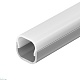 профиль arlight line-d-1515-2000 square anod (алюминий) 061083