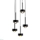 каскадная люстра delight collection md2826-5a black