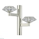 бра crystal lux rebeca ap2 nickel