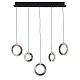 подвесной светильник p0675-5b pearl black delight collection