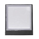 уличный настенный светодиодный светильник uniel ulu-p25a-5w/4000k ip65 black ul-00010517