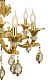 подвесная люстра am group cleopatra sp8 gab