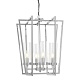 подвесная люстра lumina deco afres ldp 1246-4 chr