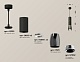 подвесной светильник ambrella light techno spot xp1123010 (a2302, c6323x2, a2060x2, c1123, n7032)