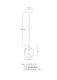 подвесной светильник lance le3015/1s cl