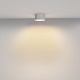 накладной светильник maytoni zon c032cl-12w2.7k-rd-w
