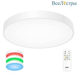 Потолочный светодиодный светильник с пультом ДУ Citilux Купер RGB Белый CL724105G0