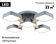 потолочная люстра ambrella light linetech comfort fl4882