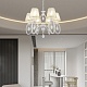 подвесная люстра arte milano 347203/6 wt+g