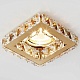 встраиваемый светильник ambrella light crystal k110 cl/g