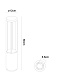 ландшафтный светильник arte lamp carcassa a4666pa-1bk