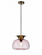 подвесной светильник indigo mela 11004/1p pink v000098
