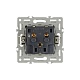 механизм электрической розетки arlight sct-gp-meu-pl-wh (250v, 16a) 043739