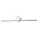 настенный светильник escada line 10291/1led silver