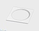 одинарная рамка italline it08-8037 white